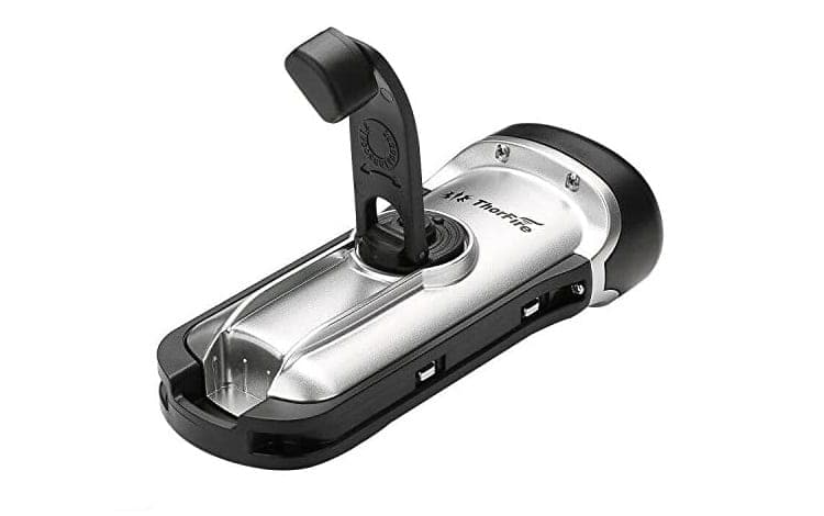 ThorFire Solar Hand Crank Rechargeable Flashlight Review