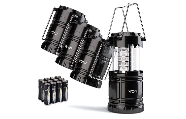 Vont 4 Pack LED Camping Lantern Review