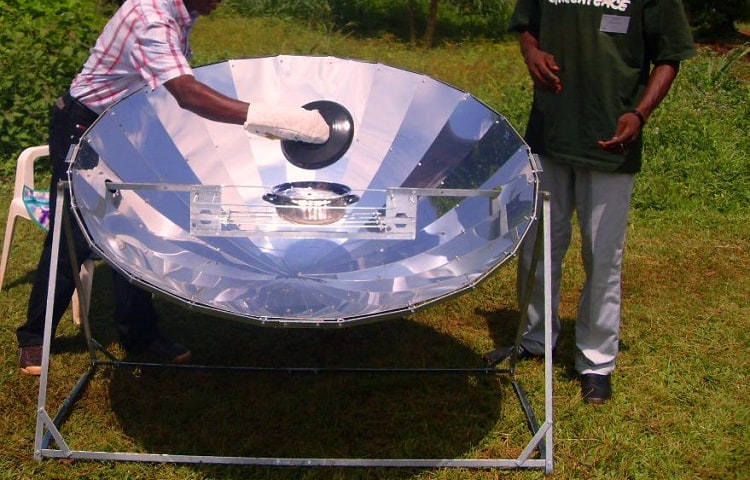 beans in solar oven