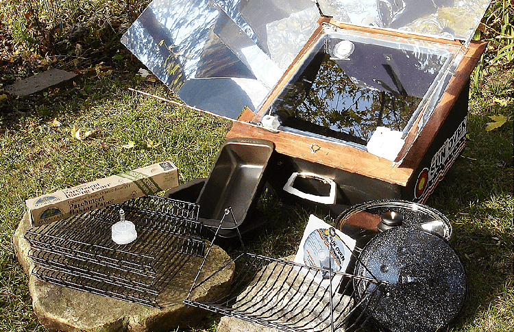 cleaning solar oven