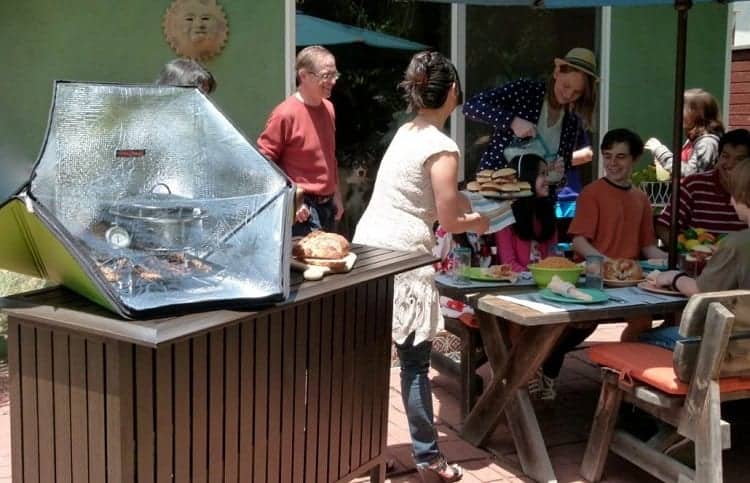 solar oven at home
