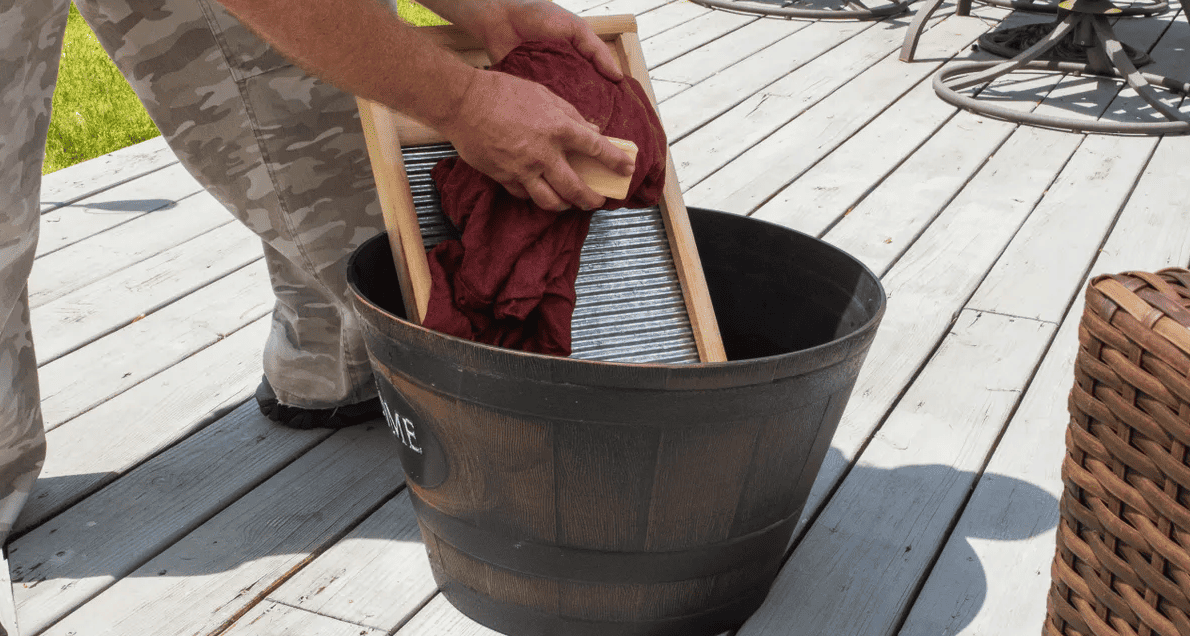 Figure Out A Way To Wash Clothes